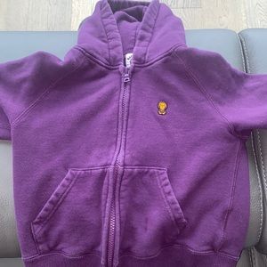 Purple Kids Bape Jacket